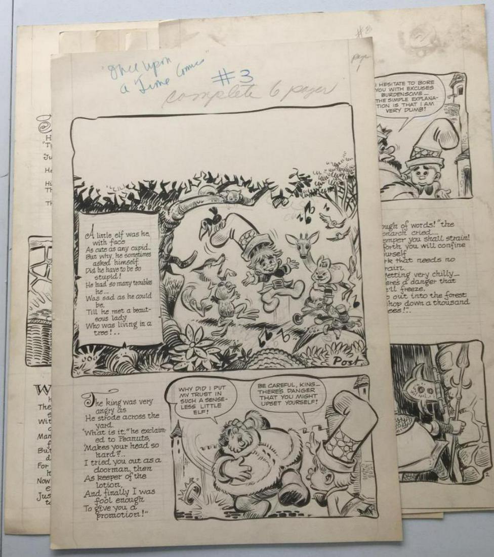 Baily Publishing Archive. Lot of Golden Age Art. (1 of 7)