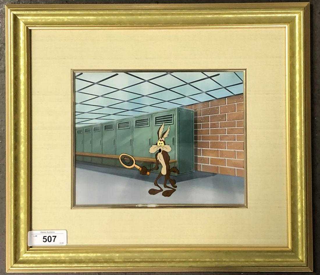 Wile E. Coyote, Bugs Bunny Show Production Cel (1 of 3)