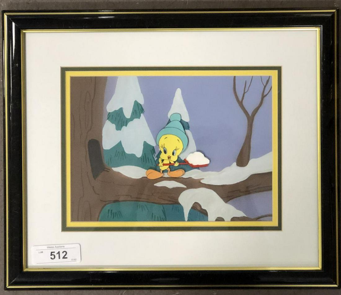 Tweety Bird, Putty Tat Trouble Production Cel (1 of 3)