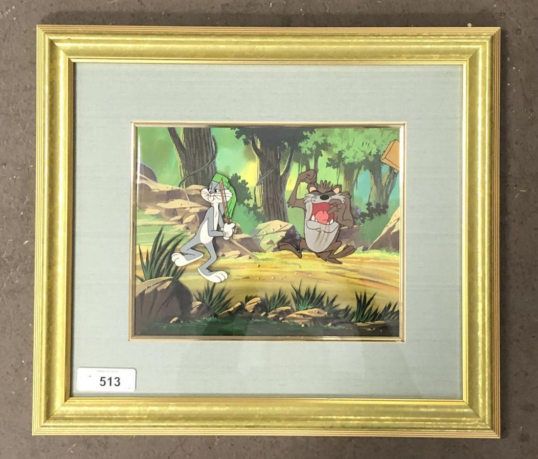Bill of Hare Production Cel, Key Master Background (1 of 3)