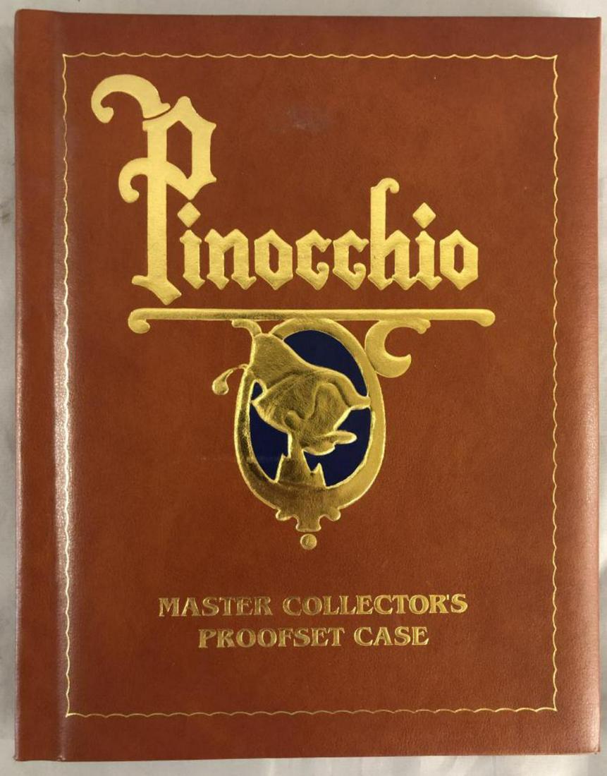 Disney Pinocchio 50th Anniv .999 Silver Proof Set (1 of 6)