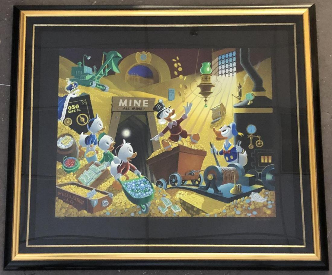 Carl Barks, Rich Finds at Inventory Time Serigraph (1 of 6)
