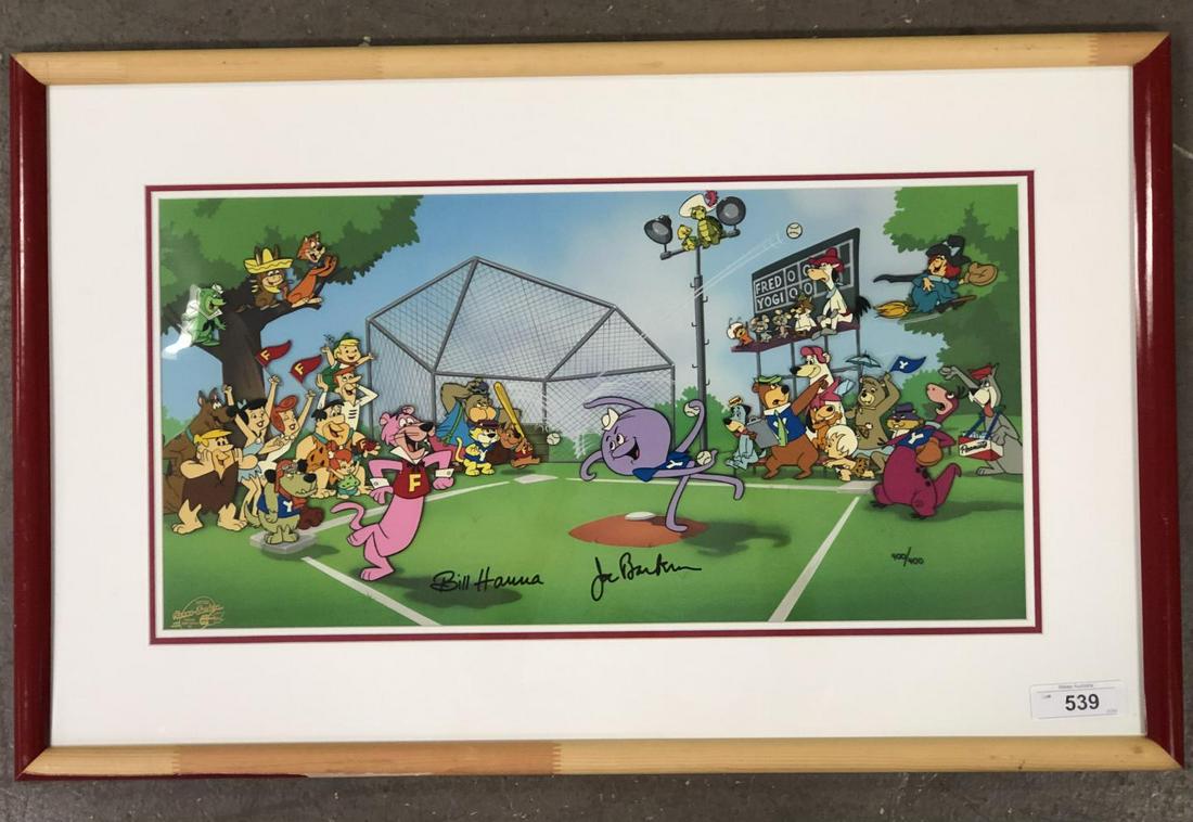 Signed Hanna & Barbera Ltd Cel, Play Ball (1 of 6)