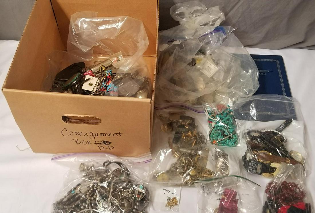 Estate Jewelry & Coin Lot. (1 of 10)