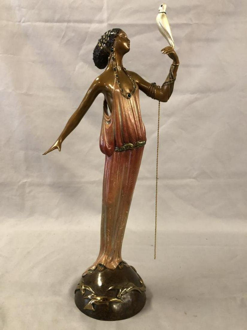 Erte, Limited Ed Bronze, "Love Goddess" (1 of 6)
