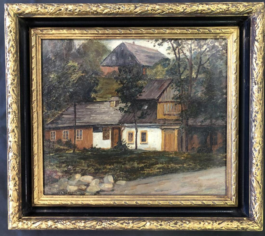 Walter Farndon, Oil on Board Landscape (1 of 5)