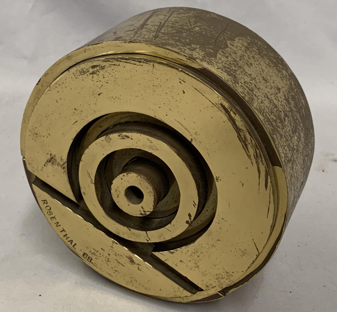 Tony Rosenthal, "Disc Study" Abstract Sculpture (1 of 5)