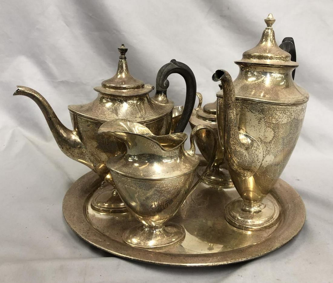Sterling Silver Tea Set. (1 of 8)