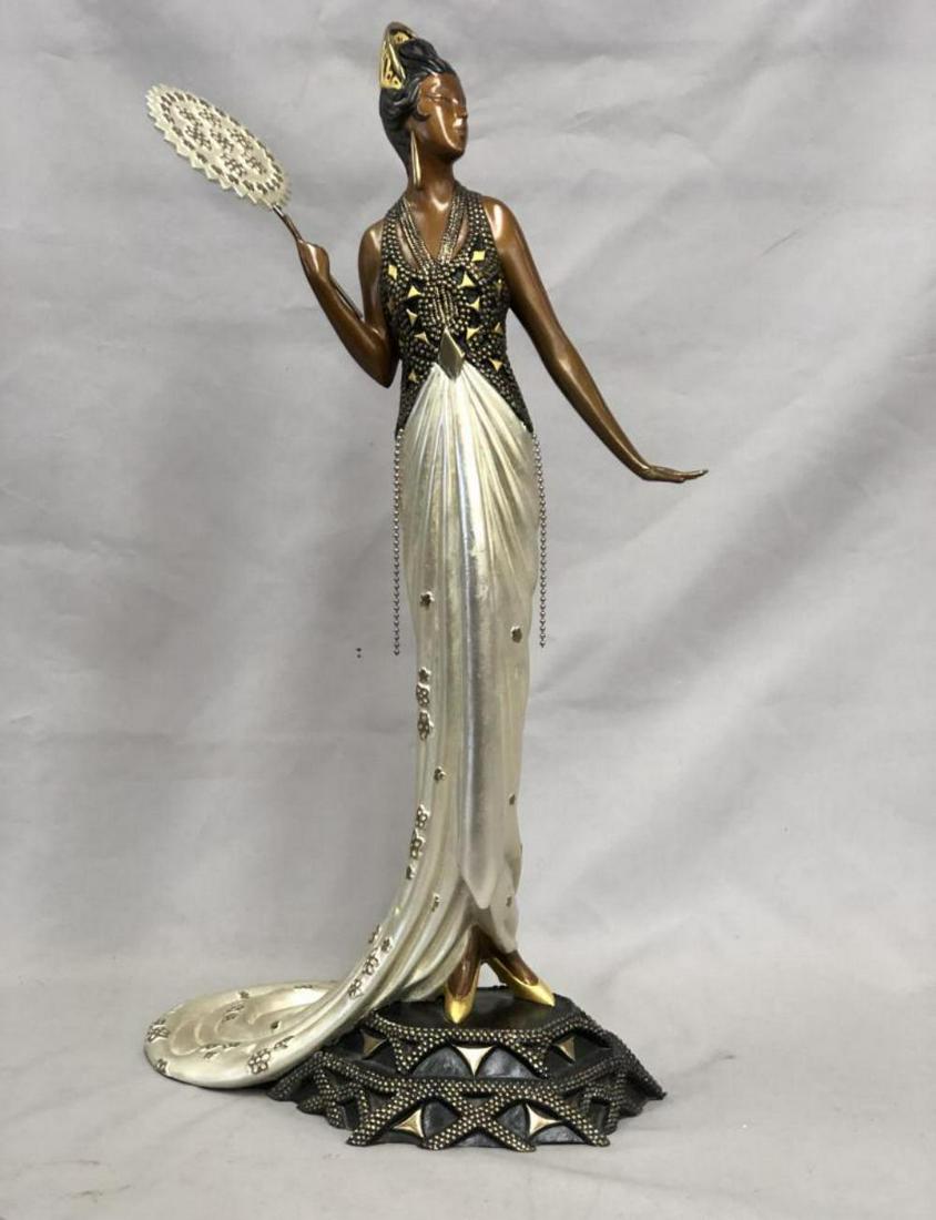 Erte, Limited Ed Bronze, "Fedora" (1 of 5)