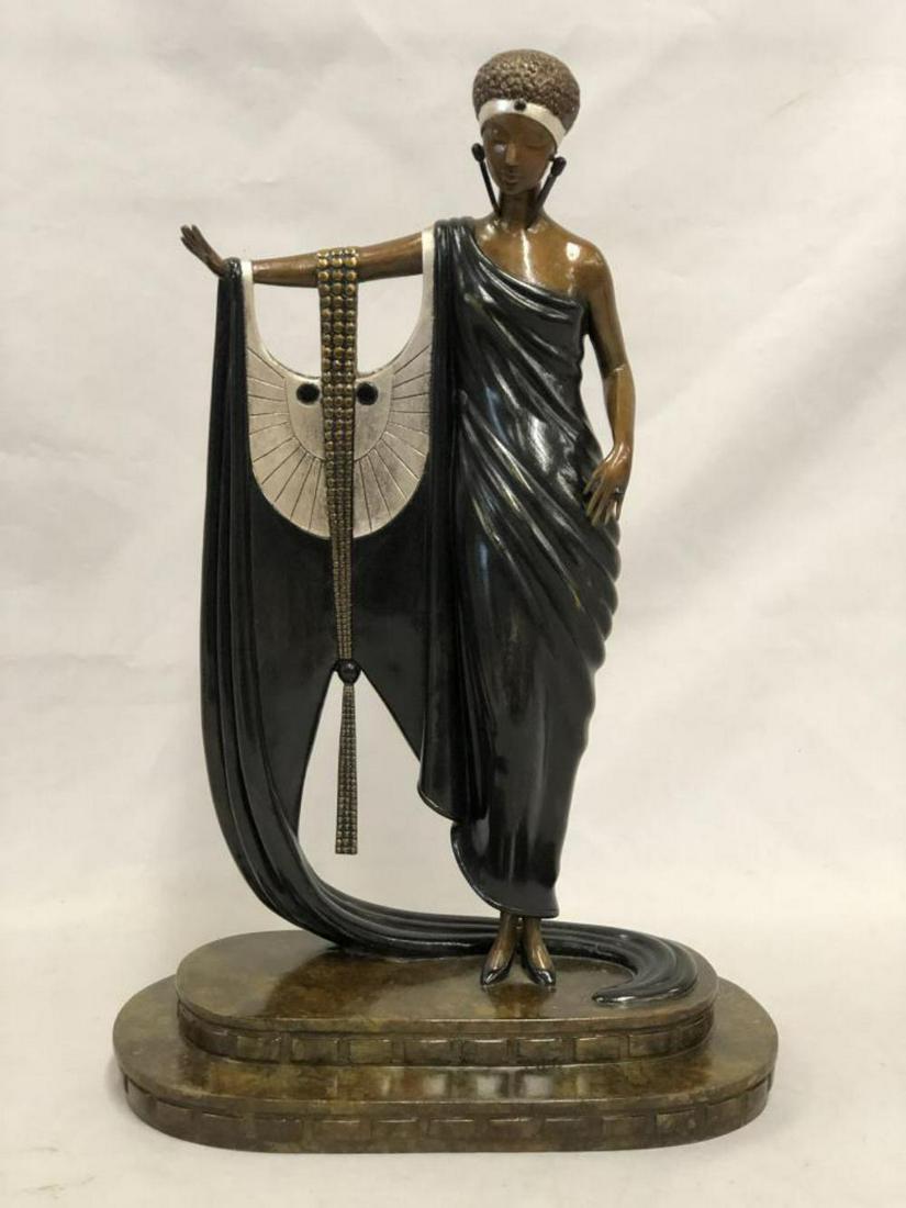 Erte, Limited Ed Bronze, "Sophisticated Lady" (1 of 6)