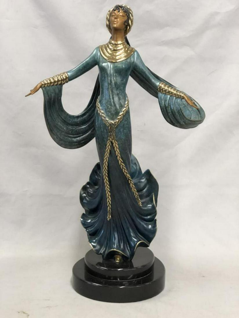 Erte, Limited Ed Bronze, "Ecstacy" (1 of 5)
