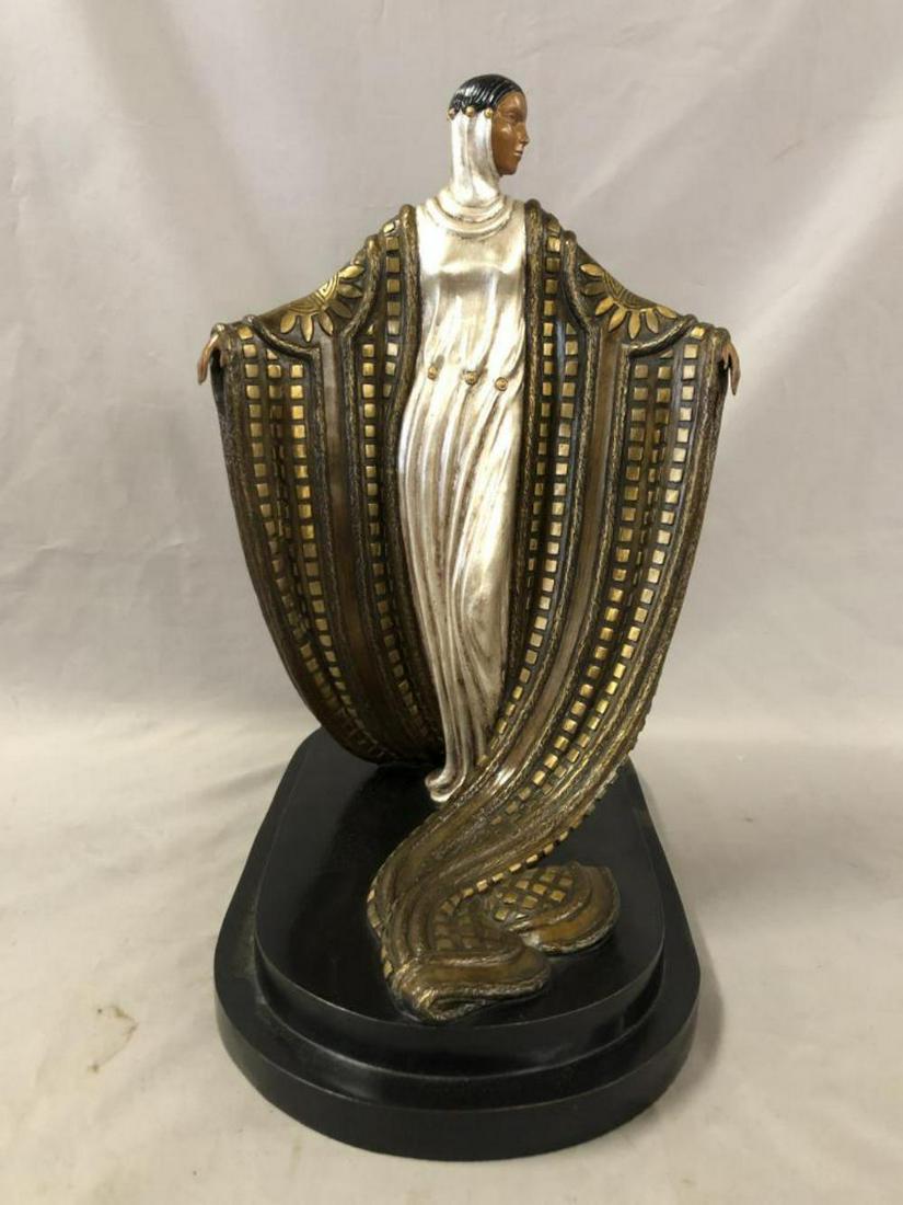 Erte, Limited Ed Bronze, "La Mysterieuse" (1 of 6)