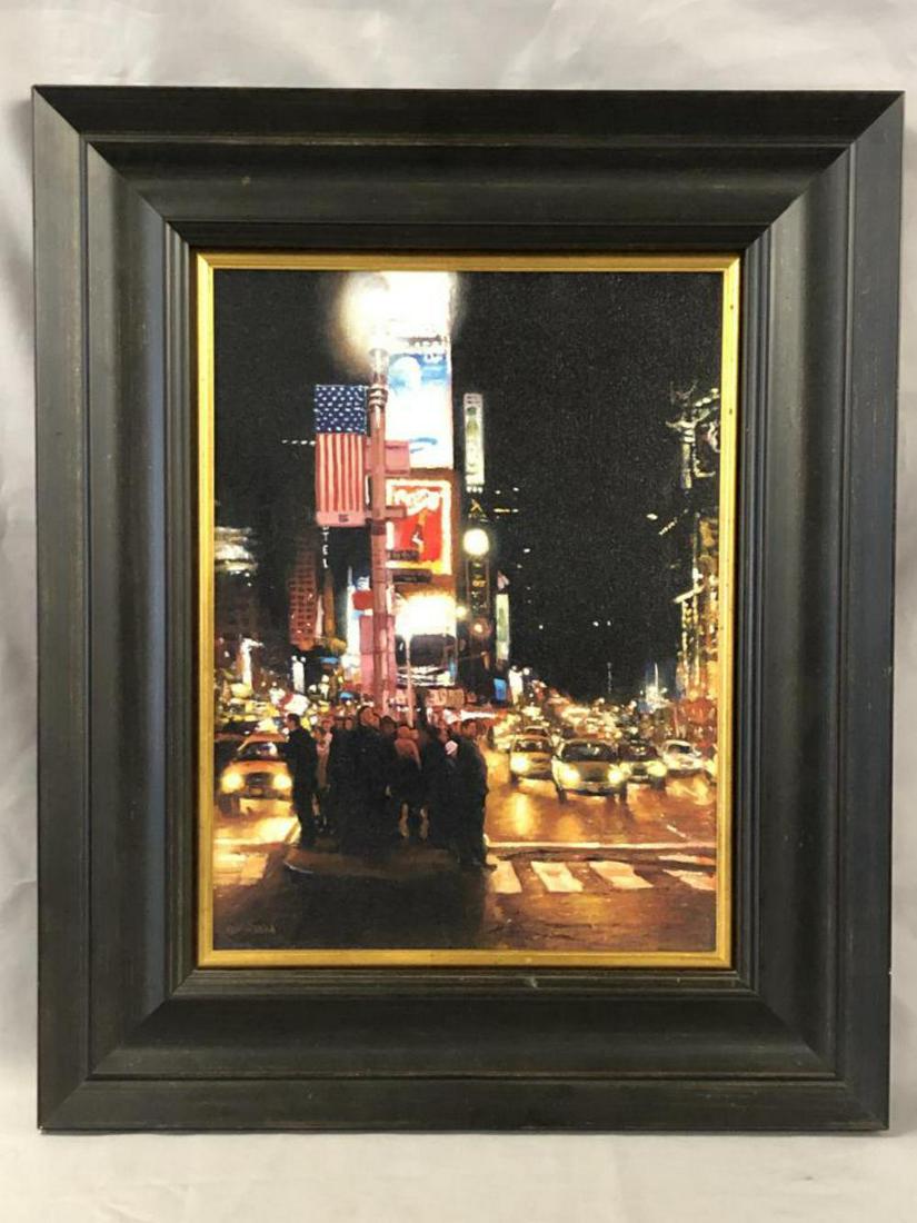 Michael Budden, "Times Square", Acrylic (1 of 6)