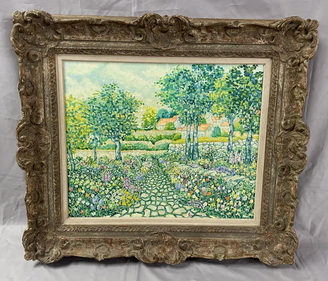 Ernst Strassner (1905 - 1991), Garden Landscape (1 of 7)