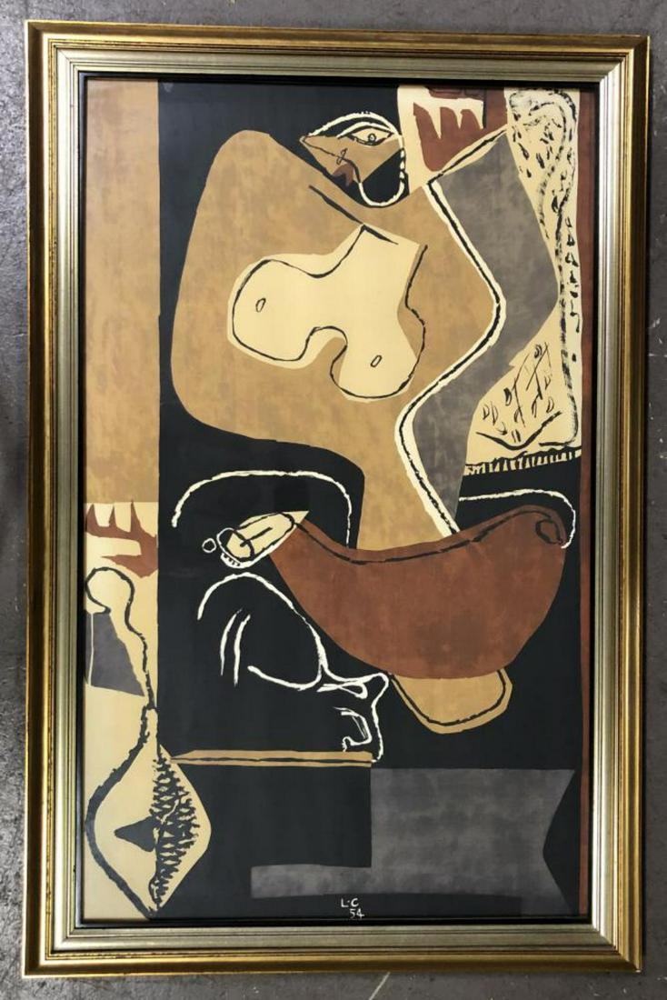Le Corbusier Lithograph, "Woman with Raised Arm" (1 of 3)