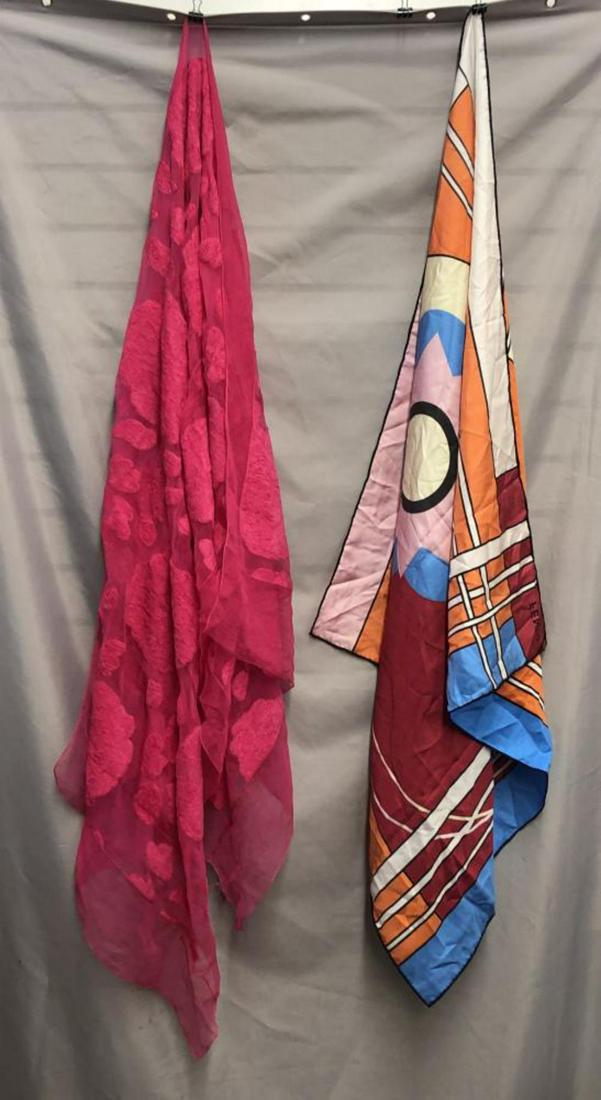 Lot of Two Designer Scarves (1 of 4)