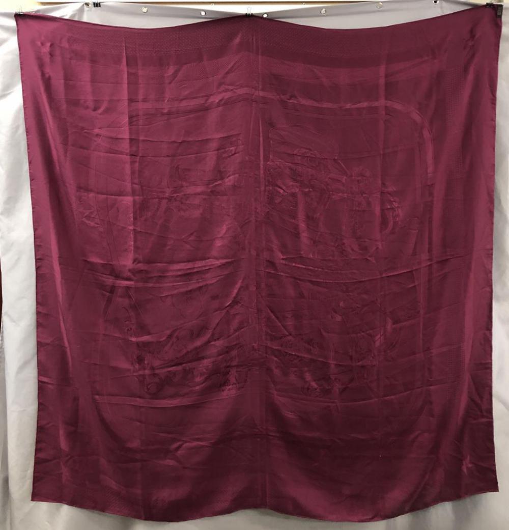 Hermes Silk Shawl. Lot of Two. (1 of 3)