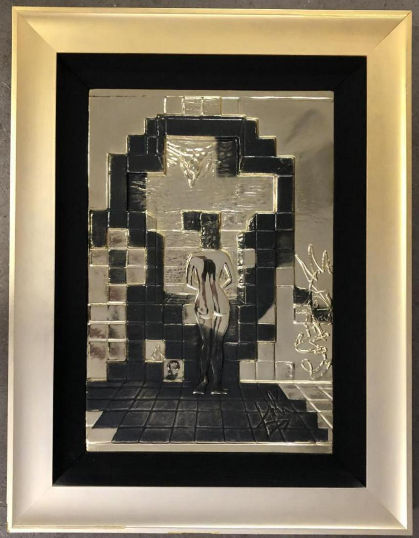 Salvador Dali, "Lincoln in Dalivision" Bas Relief (1 of 7)