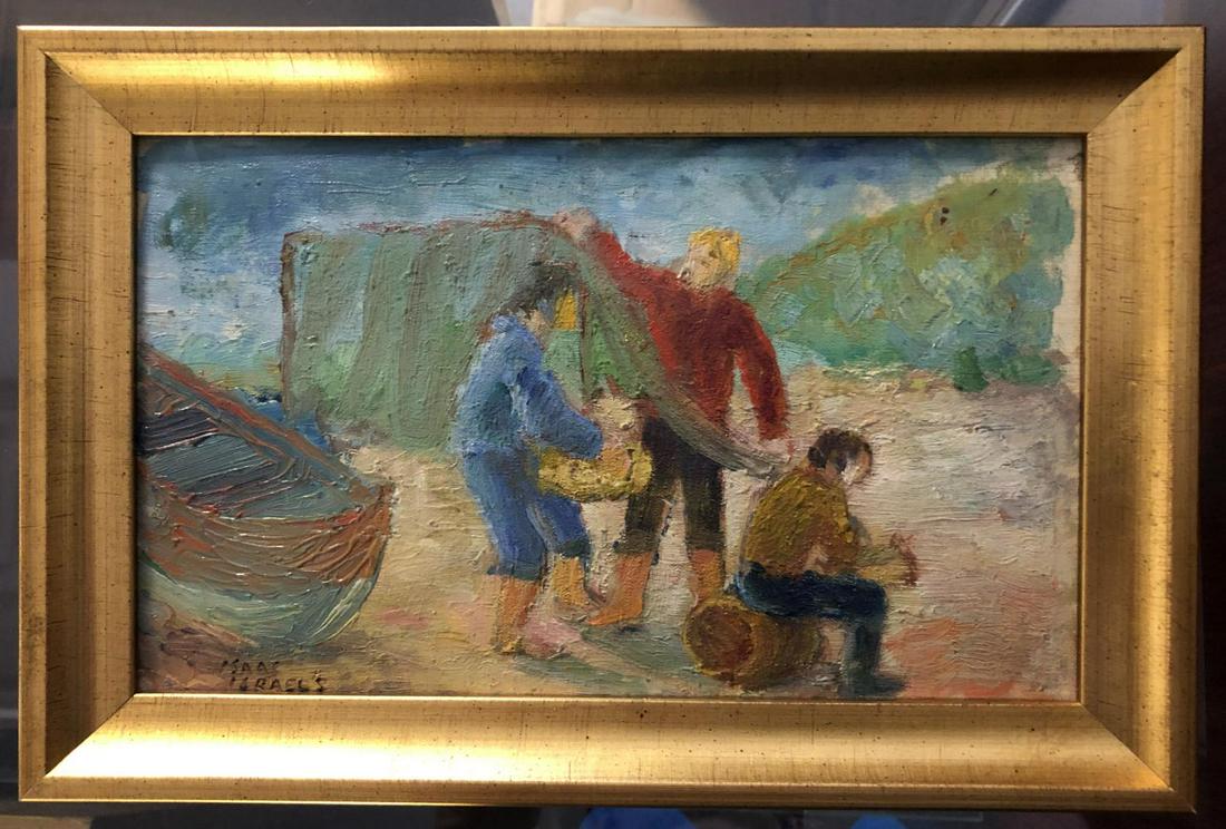 Isaac Israels, Oil on Canvas, Untitled (1 of 4)