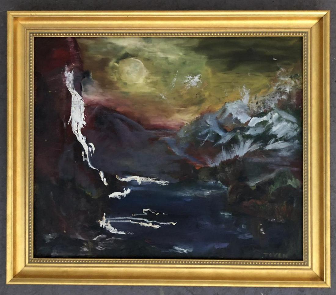 Marie Cerminova Toyen, Oil/Gouache on Canvas (1 of 4)