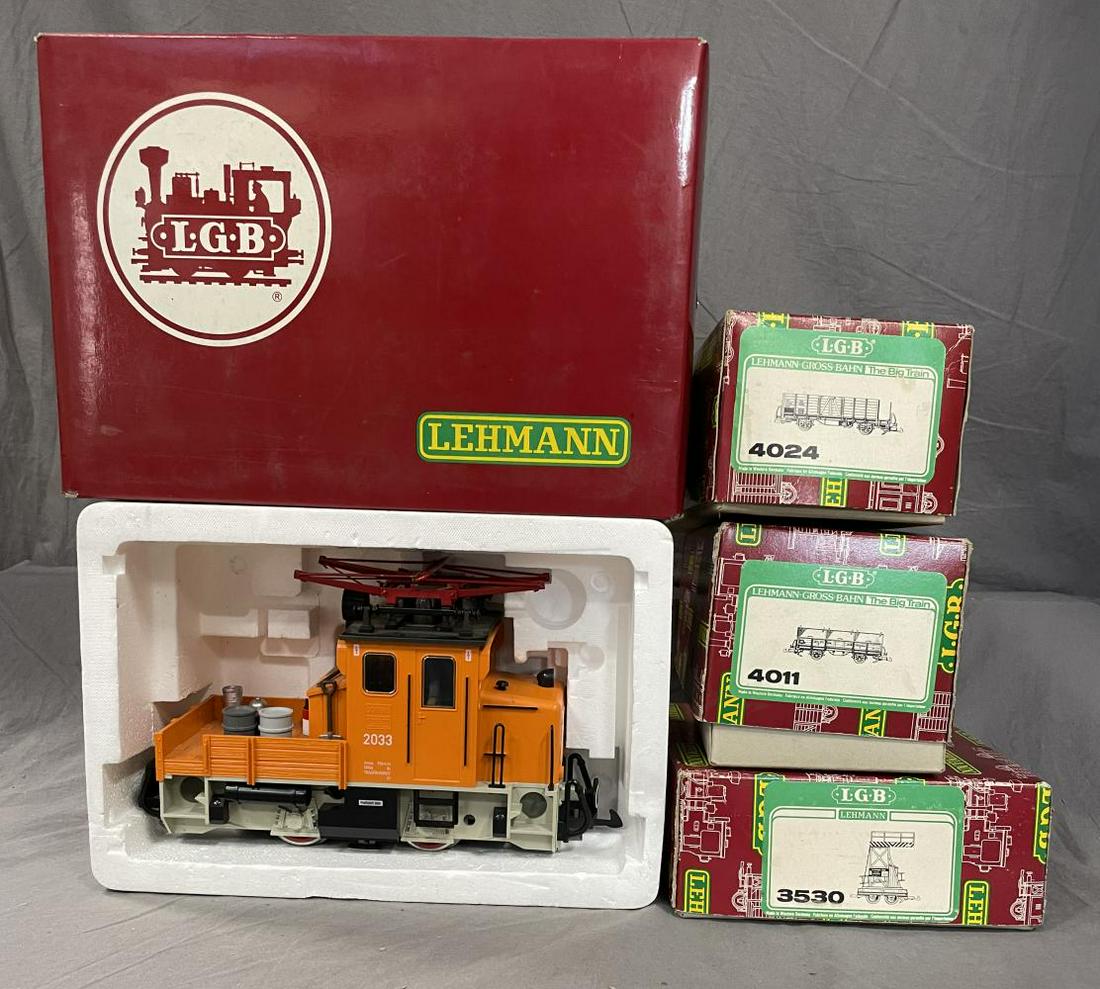 4Pc LGB Work Train Set (1 of 2)