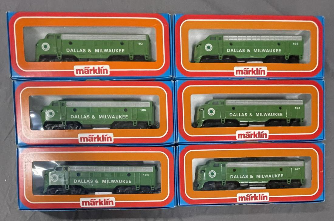 3 Marklin HO Custom Painted F7 AA Diesel (1 of 2)