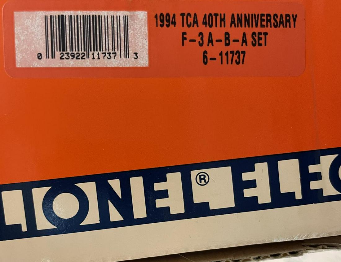 Lionel 11737 TCA F3 ABA Diesels (1 of 1)