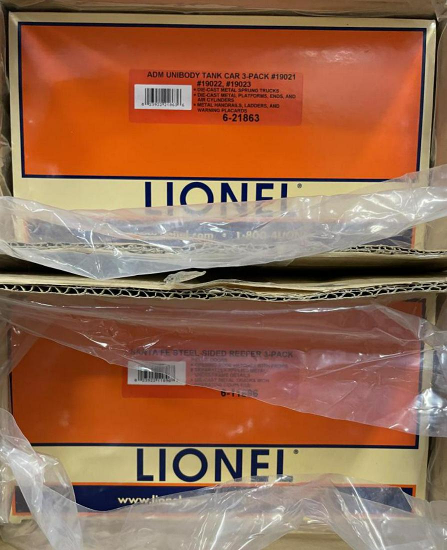 2 Lionel 3-pack Freight Cars (1 of 1)