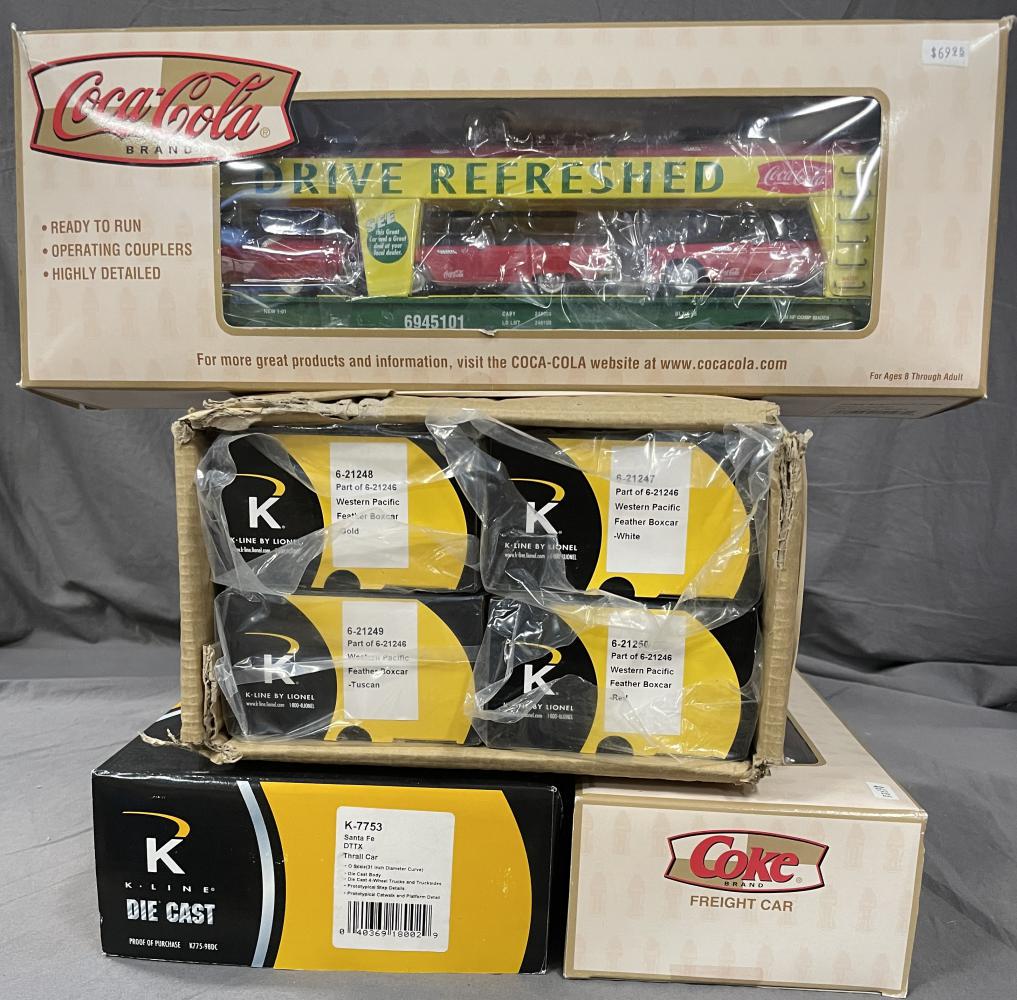 7 K-Line Freight Cars (1 of 2)