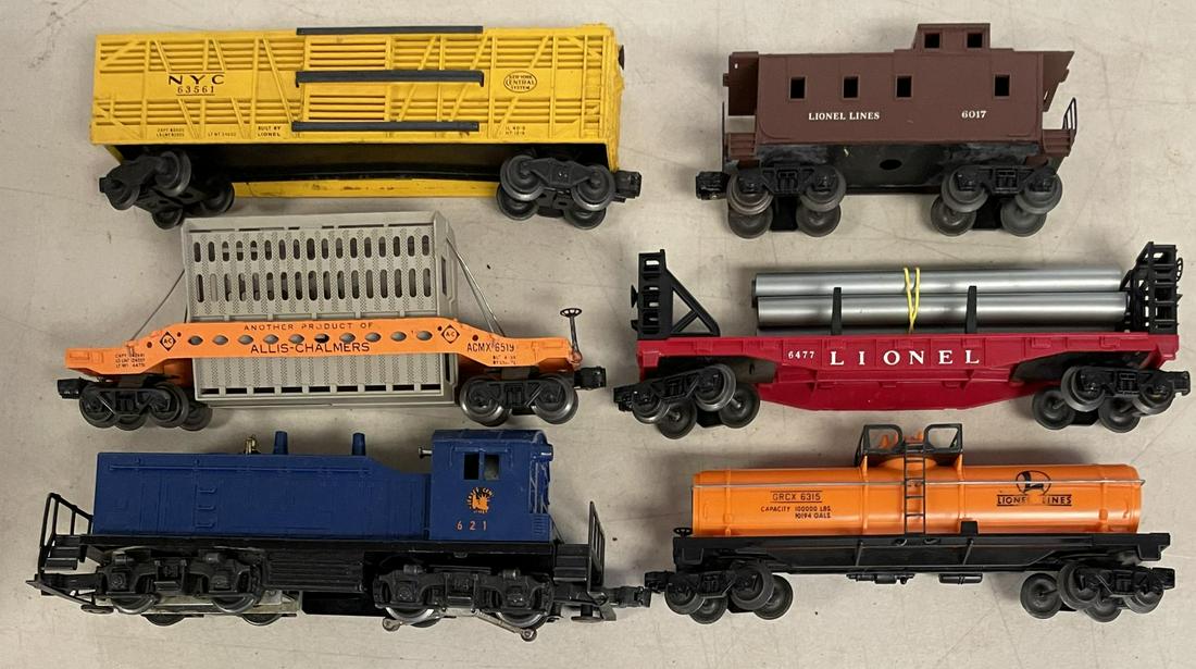 6pc Lionel 621 Diesel Freight Set (1 of 7)