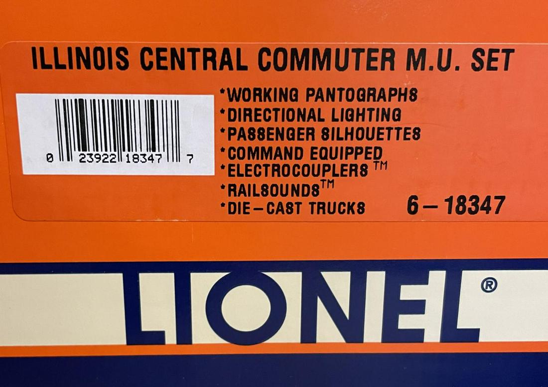 Lionel 18347 IC MU 2-Unit Set (1 of 1)