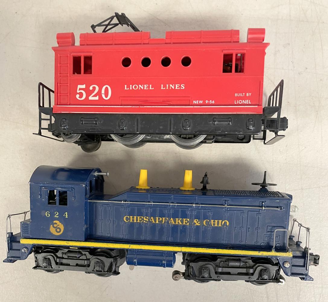 Lionel 624 And 520 Locomotives (1 of 3)