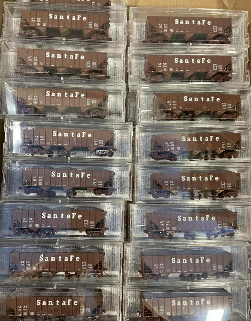 33 Micro Trains N Gauge ATSF Hoppers (1 of 1)