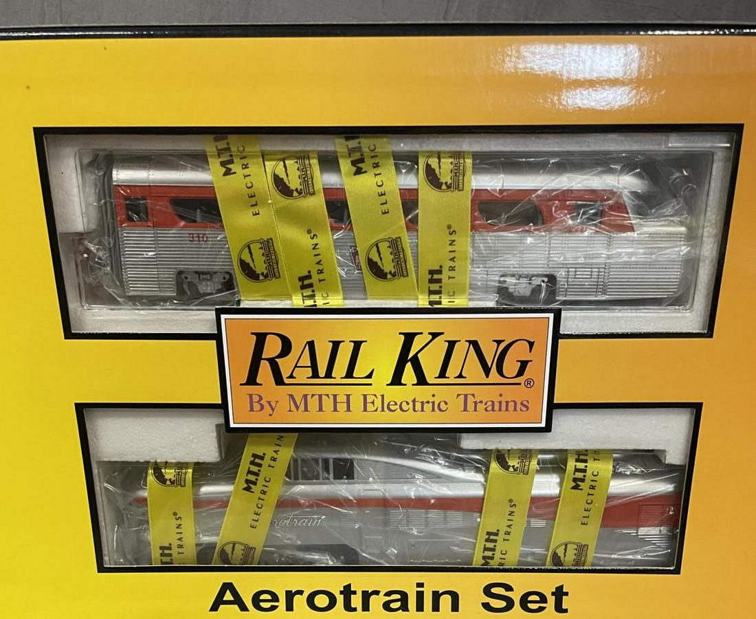 MTH RailKing 30-2210-0 PRR Aerotrain Set (1 of 1)