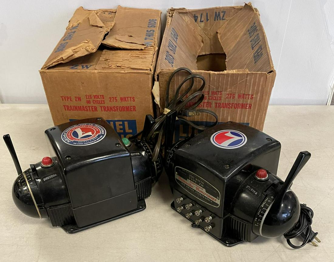 2 Boxed Lionel ZW Transformers (1 of 3)