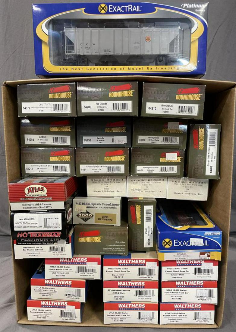 30 Assorted HO Freight Cars (1 of 3)