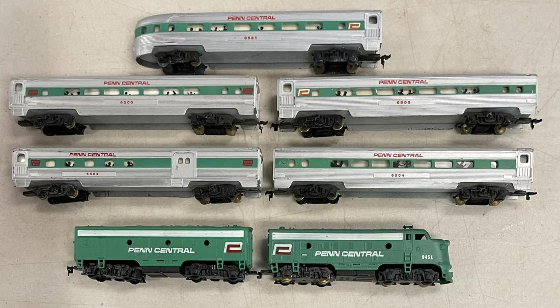 12pc Tyco Mantua HO Penn Central Group (1 of 5)