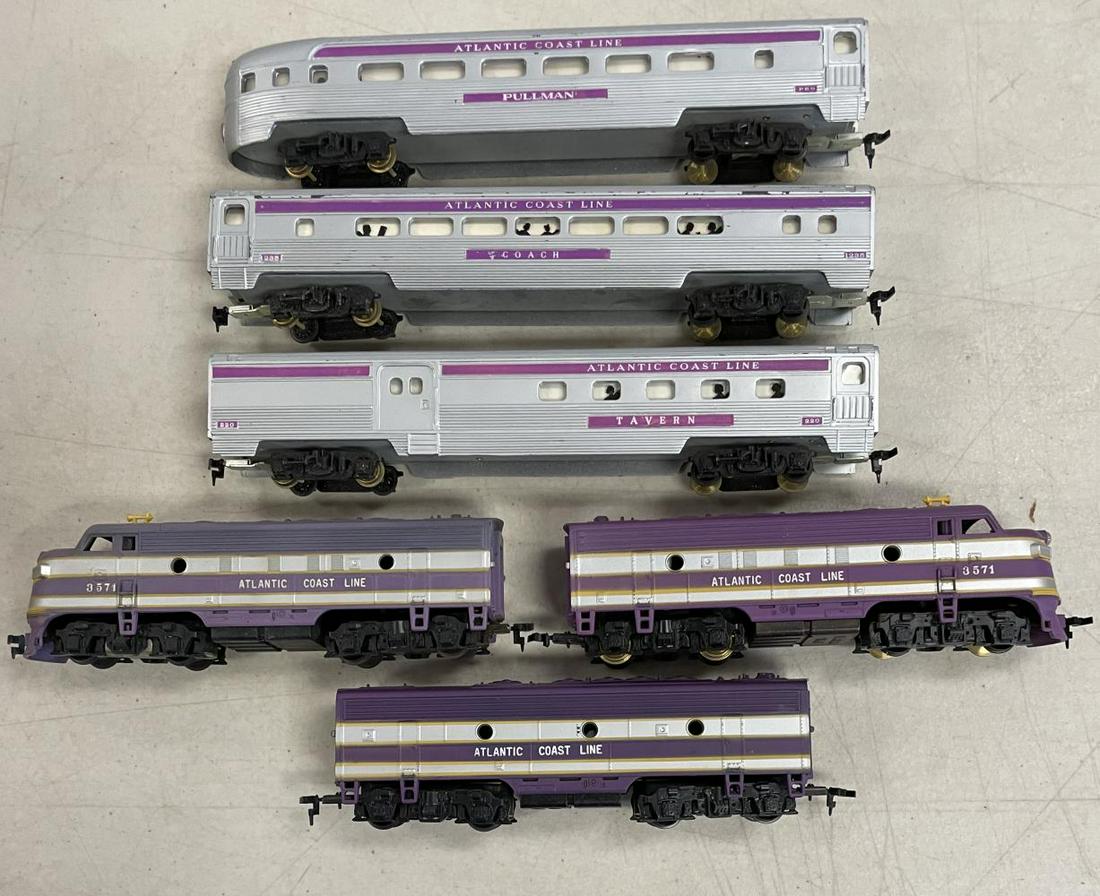 6Pc Tyco Mantua HO ACL ABA Passenger Set (1 of 3)