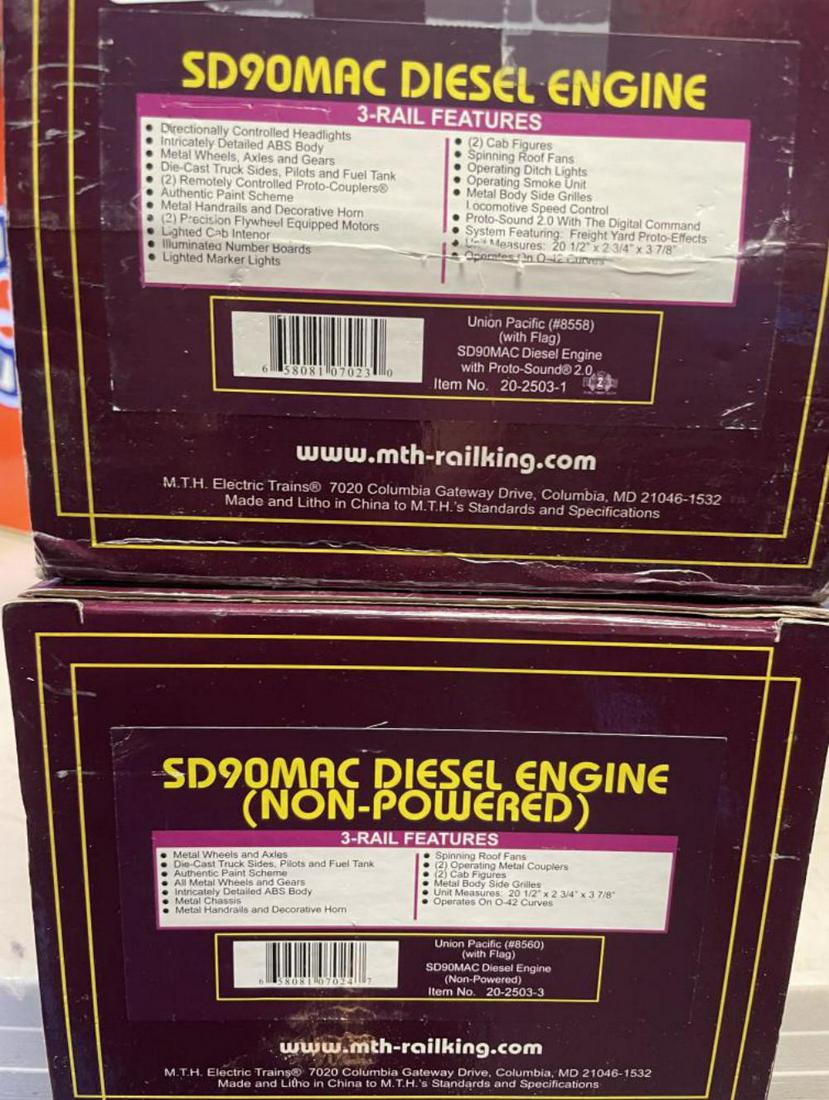 MTH 20-2503-1 and -3 UP SD90MAC AA Diesels (1 of 1)