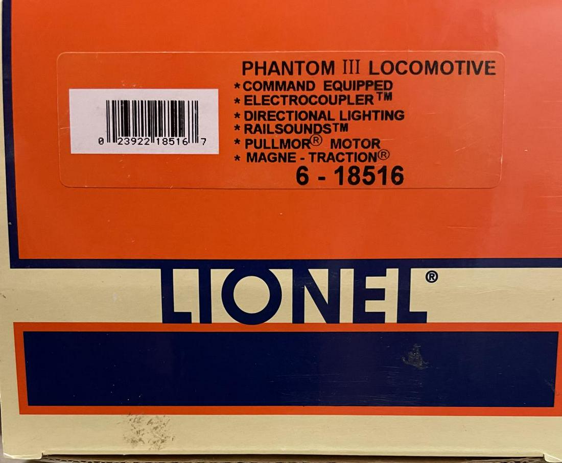 Lionel 18516 Phantom III Loco (1 of 1)