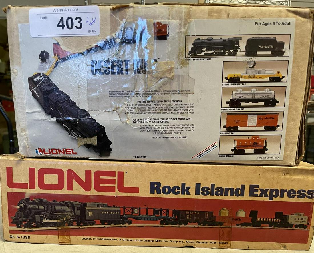 Lionel Desert King and RI Express Sets (1 of 3)