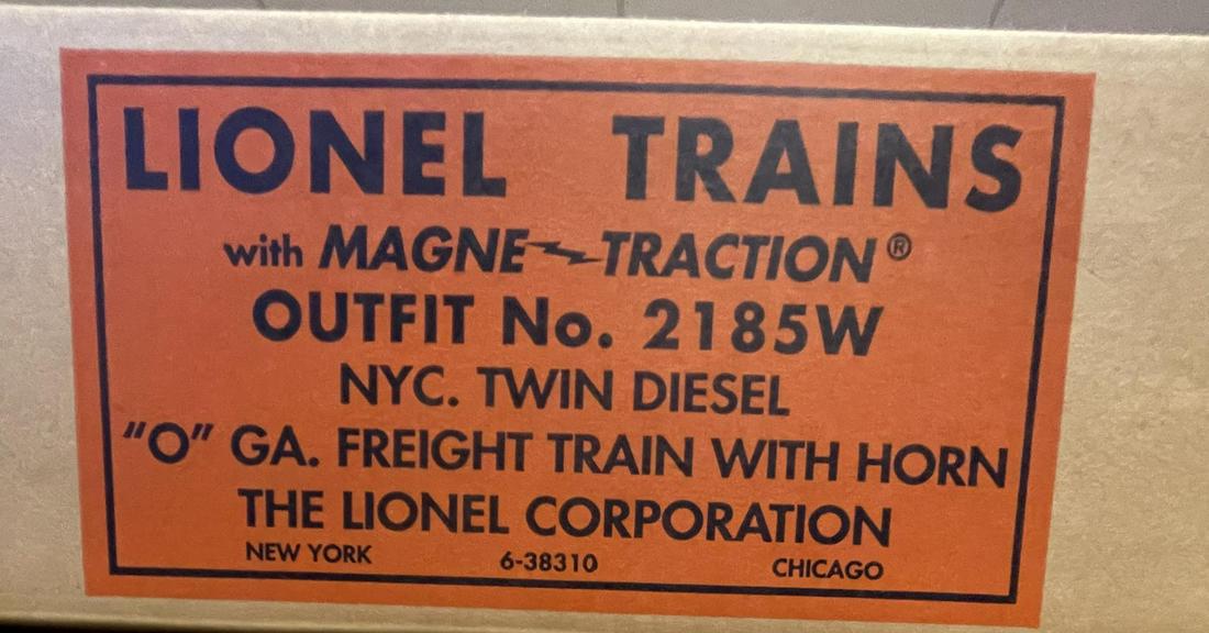 Lionel Reissue Set 2185W, 38310 (1 of 2)