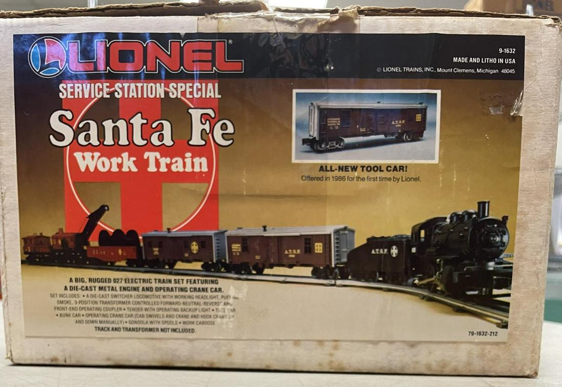 Lionel SSS 1632 Santa Fe Work Train (1 of 2)