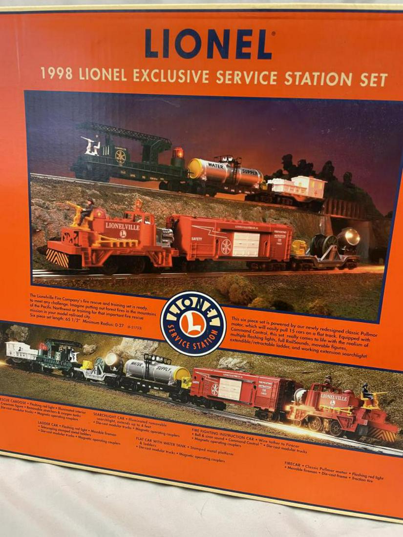 Lionel 21753 SSS Fire Train (1 of 1)