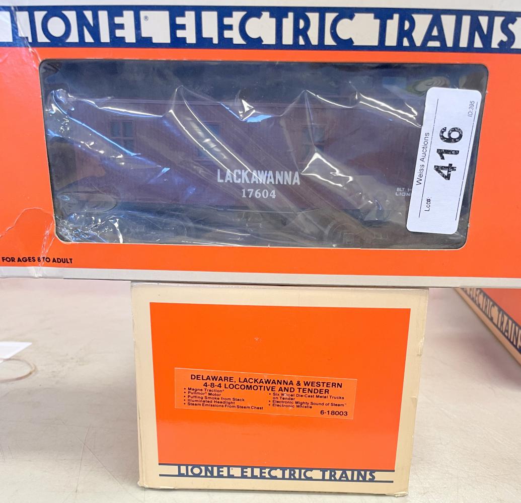 Lionel 18003 DL&W Northern and Caboose (1 of 1)