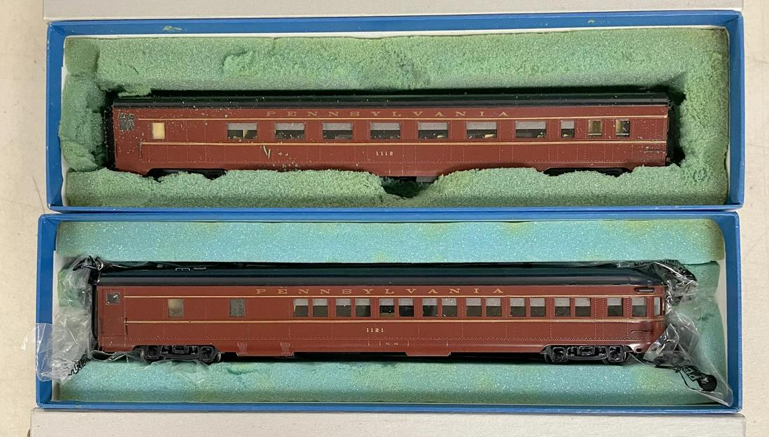 NJ International HO Brass PRR Passenger Cars (1 of 3)