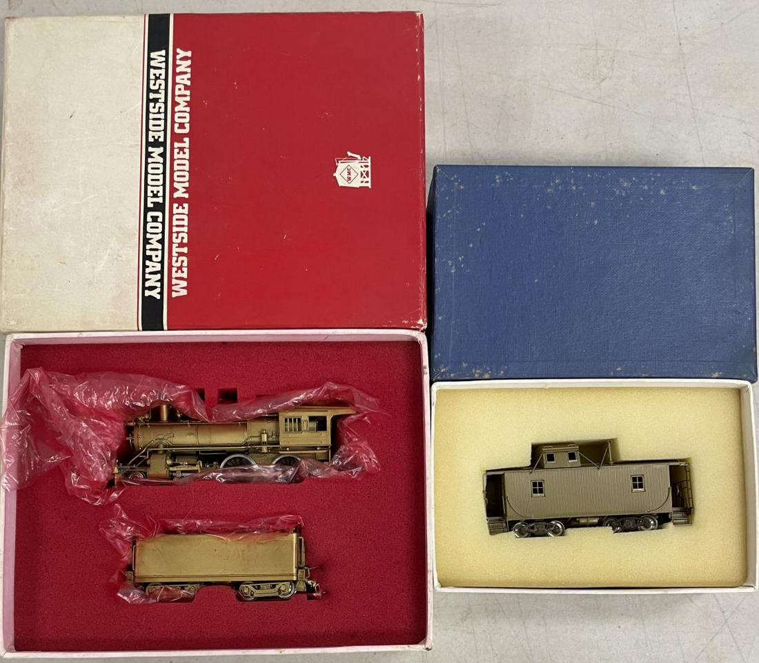 HO Brass PRR D16sb With Caboose (1 of 4)