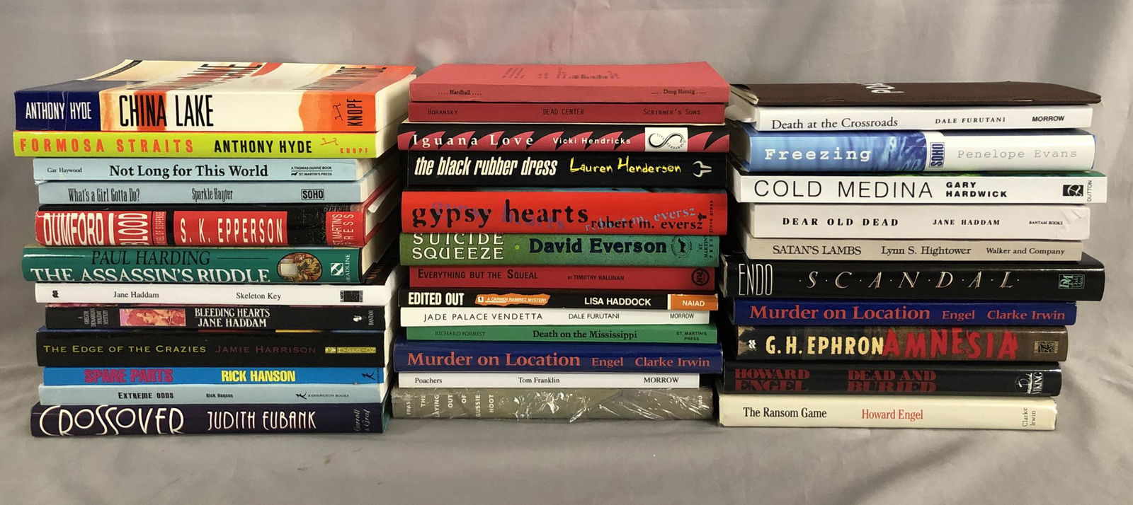 (36) Volumes Detective & Mystery Fiction. (1 of 4)