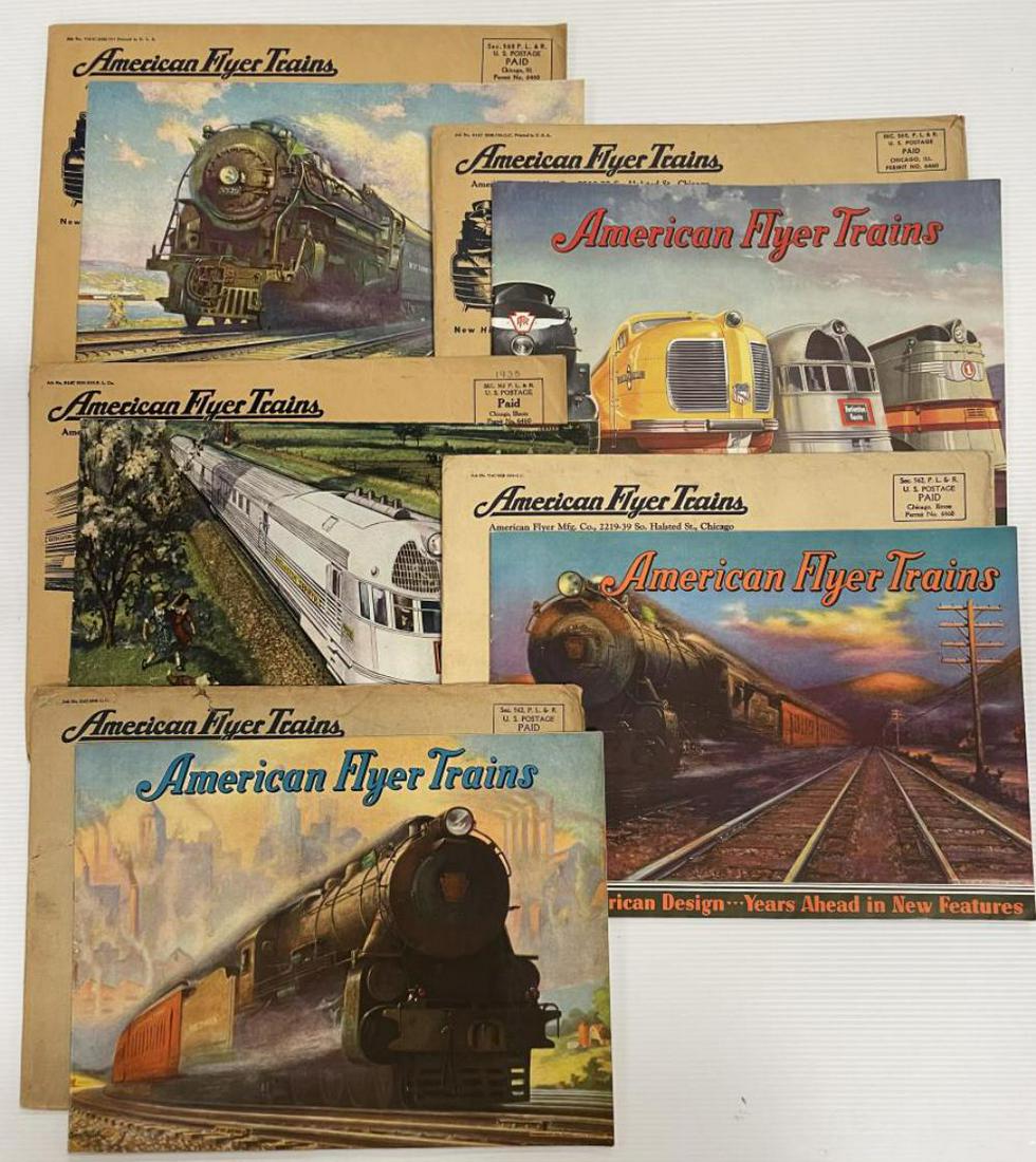 5 Super American Flyer Pre War Catalogs (1 of 5)