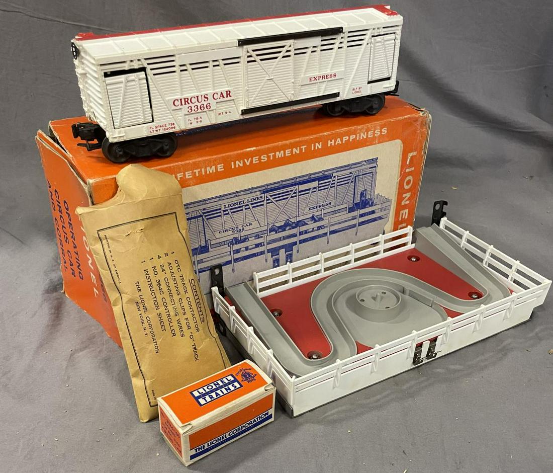 LN Boxed Lionel 3366 Circus Car (1 of 3)